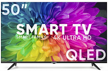 SOUNDMAX SM-QLED50T2S UHD SMART Безрамочный LED-телевизор