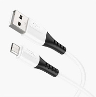 HOCO (6931474768568) X82 MicroUSB (m) 1m - белый Кабель