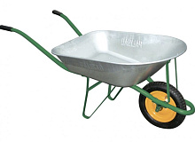 PALISAD Тачка садовая грузоподъемность 160 кг, объем 78 л 689155 Тачки PALISAD 689155 Тачка садовая грузоподъемность 160 кг, объем 78 л