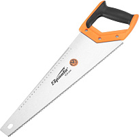 SPARTA Ножовка по дереву, 450 мм, 7-8 TPI, зуб 2D, каленый зуб, двухкомпонентная рукоятка 235025 Ножовка SPARTA Ножовка по дереву, 450 мм, 7-8 TPI, зу