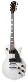 Гитара FABIO LP02-WH белая санбёрст электро