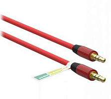 MORE CHOICE (4627151195742) 3.5mm 1.2м UK13 Red Аудиокабель
