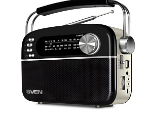 SVEN SRP-505 черный Радиоприемник