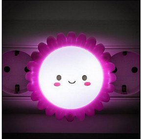 ENERGY Лампа-Ночник EN-NL-5 Цветок розовый