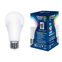 UNIEL (UL-00006530) LED-A60-10W/RGB/E27 Лампа светодиодная