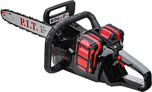 P.I.T. Пила цепная аккум. бесщёточная PKE20H-405A SOLO (40В(20В+20В), 16"/405 мм, скор. цепи 20м/с)