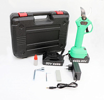 ZITREK GreenNer 20 (20В, 1,5Ач Li-ion аккум. 2шт., зу, кейс) 082-1855 Секатор аккумуляторный ZITREK GreenNer 20 (20В, 1,5Ач Li-ion аккум. 2шт., зу, ке