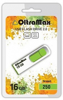 OLTRAMAX OM-16GB-250 зеленый USB флэш-накопитель