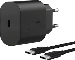 AKSBERRY (6900328410014) T25 25W PD + кабель Type-C, черный