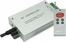 ECOLA RCM12AESB LED strip RGB RF Аudio controller 12A 144W 12V (288W 24V) с радиопультом управления (цветомузыка) белый Аудиоконтроллер
