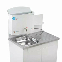 АКВАТЕКС ДУЭТ (бак антикорроз. без ЭВН+мойка нерж.) белый Умывальник АКВАТЕКС ДУЭТ (бак антикорроз. без ЭВН+мойка нерж.) белый