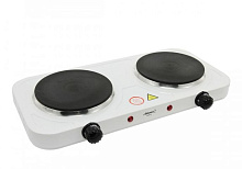 ATLANTA ATH-1739 белый ATH-1739 (white) Электроплитка двухконфорочная