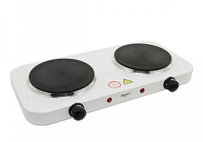 ATLANTA ATH-1739 белый ATH-1739 (white) Электроплитка двухконфорочная