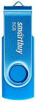 SMARTBUY (SB008GB2TWB) UFD 2.0 008GB Twist Blue синий USB-флэш