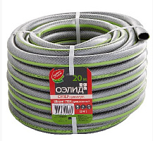 ГИДРОАГРЕГАТ Шланг поливочный Д=1/2" (25м) арм., 3-х слойный салатовый с серой полосой Шланг ГИДРОАГРЕГАТ Шланг поливочный Д=1/2" (25м) арм., 3-х слой