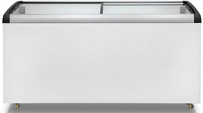 БИРЮСА CF59 590л (ларь, гнутое стекло) Холодильное торг.оборуд