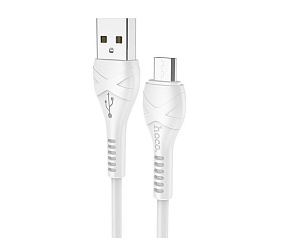 HOCO (6931474710505) X37 USB (m)-microUSB (m) 1.0м - белый Дата-кабель microUSB