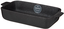 BRONCO БЛЮДО ПРЯМОУГОЛЬНОЕ С РУЧКАМИ "MIDNIGHT" 29*14*6 СМ (КОР=12ШТ.) 62-128