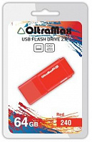 OLTRAMAX OM-64GB-240-красный USB флэш-накопитель