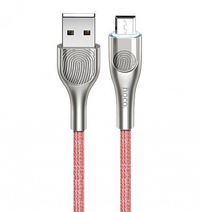 HOCO (6931474744906) X59 USB (m)-microUSB (m) 1.0м - красный Кабель microUSB
