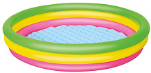 BESTWAY 51103 BESTWAY 51103 Бассейн надувной круглый 152х30 см с надувным дном