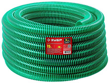 ЗУБР 40325-19-15 15м, напорно-всасывающий, зеленый Шланг