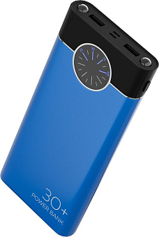 MORE CHOICE (4610196406775) PB40-30 30000mAh Blue Повербанк