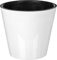 HOMVER Rosemary D200мм, 4л с дренажной вставкой (белый) 221600129/01 Горшок цветочный HOMVER Rosemary D200мм, 4л с дренажной вставкой (белый) 22160012