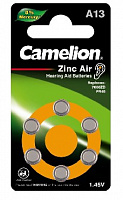 CAMELION (12824) ZA13 BL-6 Элементы питания