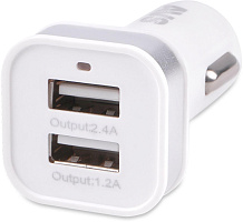 AVS UC-323 USB 2 порта (3,6А) Автомобильное зарядное устройство