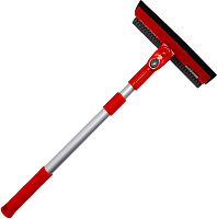 CLIM ART CA-SB-02 телескопическая для мытья стекол с поролоном и водосгоном 50-75см (CLA00172) Швабра