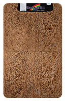 САНАКС 00403 Коврик в ванную MOSS 101 двойной КОРИЧНЕВЫЙ 60 х 100 + 50 х 60 см , 100% хлопок , ворс 30 мм Коврик д/ванной комнаты