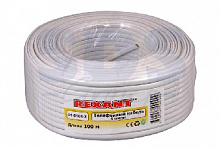 REXANT (01-5101-3) ШТЛП-4 ССА белый 4 жилы 100м Телефонный кабель