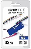 EXPLOYD 32GB 580 синий [EX-32GB-580-Blue]