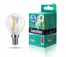 CAMELION (13458) LED7-G45-FL/845/E14 Лампа