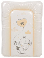 POLINI Матрас для пеленания Polini kids Слоник на комод, 70х50 см, макиато (1уп) матрас для пеленания POLINI Матрас для пеленания Polini kids Слоник н