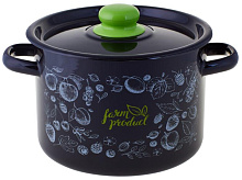 APPETITE 1с17с Berry эмал цил 4,5л Кастрюля APPETITE 1с17с Berry эмал цил 4,5л