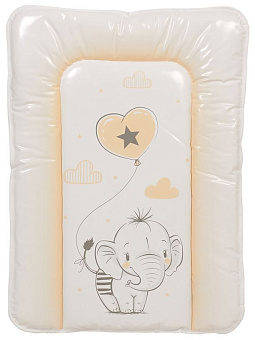 POLINI Матрас для пеленания Polini kids Слоник на комод, 70х50 см, макиато (1уп) матрас для пеленания POLINI Матрас для пеленания Polini kids Слоник н
