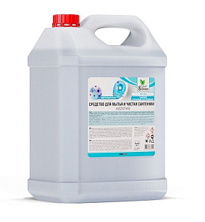 CLEAN&GREEN CG8055 WC-Gel для чистки сантехники (кислотное) 5кг Моющее средство