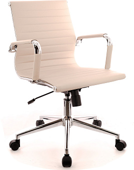 EVERPROF Leo T экокожа бежевый Кресло компьютерное