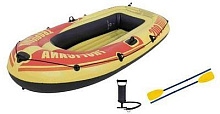 PATHFINDER 34258 (107413) Набор "Тропикана" (лодка надувная 218*110*36 см, весла 2 шт, насос) 34258 Pathfi