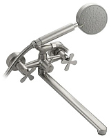 BRIMIX 9340 Смеситель в ванную длинный излив, металлокерамика из нержавеющей стали марка 304, серии СТАНДАРТ Смеситель для ванны BRIMIX 9340 Смеситель