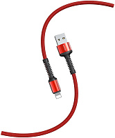 SMARTBUY (iK-512-S26r) S26 Lightning красн., 3 А,PD,нейл.,1 м Кабель