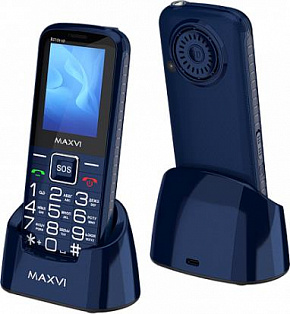 MAXVI B21ds up Blue Телефон мобильный