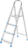 СИБРТЕХ Стремянка, 4 ступени, стальная, оцинкованная 97836 Стремянка
