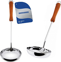 MULTIDOM Половник хром дерев. ручка AN50-31