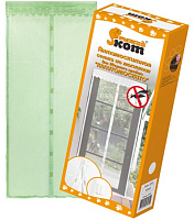 РЫЖИЙ КОТ Сетка антимоскитная на магнитах "Капутомоскито" KM-G, цвет зеленый 311252 Сетка антимоскитная