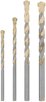 MATRIX Набор сверл по бетону Golden Line 5 - 6 - 8 - 10мм//