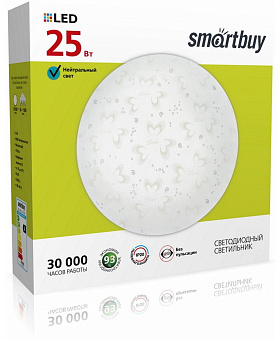SMARTBUY (SBL-MD-25-W-6K) 25W/6000К Светильник SMARTBUY (SBL-MD-25-W-6K) 25W/6000К