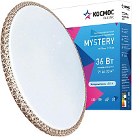 КОСМОС KCMist36W_6500 Classic MYSTERY 36Вт/230В/6500К/2340Лм 320*71 мм бронза Светодиодный настенно-потолочный светильник КОСМОС KCMist36W_6500 Classi